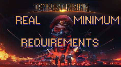 Tempest Rising Command Conquer Real Minimum Requirement