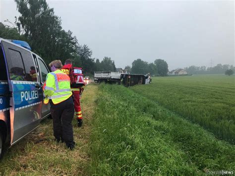 Unfall Mit Lkw Auf Der L H He Margretenhaun Osthessen News