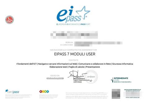 Eipass Moduli User O Standard Quale Scegliere E Differenze