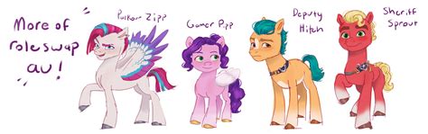 More Role Swap Au Mlp G5 By Mythicalartist34 On Deviantart