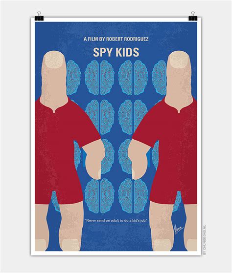 No681 My Spy Kids minimal movie poster | CHUNGKONG