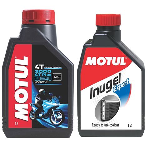 Motul T Plus W Api Sm Hc Tech Engine Oil For Bikes L