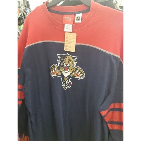 Reebok Shirts Florida Panthers Reebok Faceoff Nhl Long Sleeve