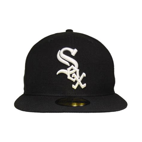 Chicago White Sox New Era 59fifty Cap Wool Justfitteds