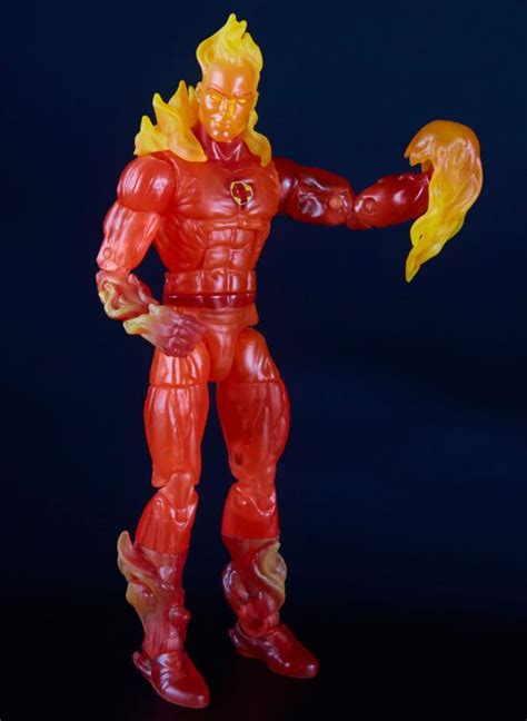 Fantastic Four Marvel Legends The Human Torch Exclusive