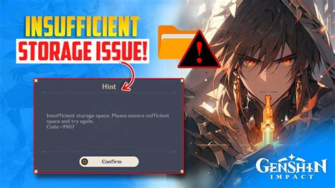 Fix Insufficient Storage Space In Genshin Impact On Pc Fix