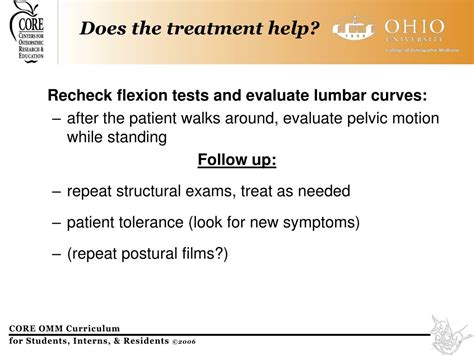 Ppt Lower Extremity Osteopathic Approach To Patients With Postural