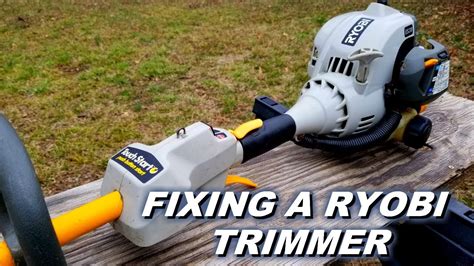 Fixing A Ryobi Trimmer That Doesn T Work Youtube