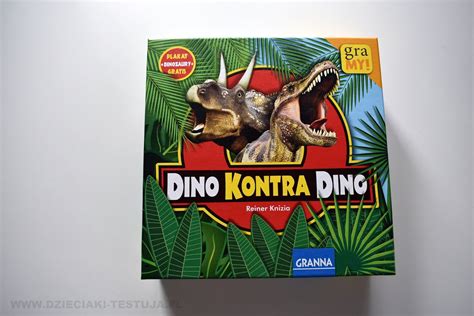 Dino kontra Dino odkryj świat dinozaurów Dzieciaki Testuja pl