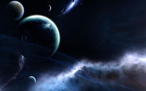 Green planet, planet, space, space art, digital art HD wallpaper ...