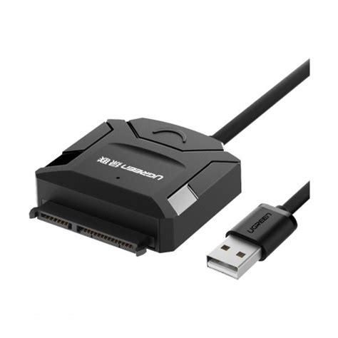 Buy Ugreen 20215 Usb 20 To Sata Hard Driver Converter Cable With 12v 2a Power Adapter In