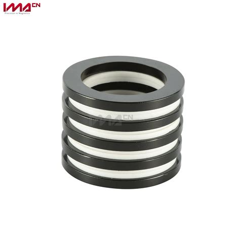 N D D Black Epoxy Nicuni Coating Sintered Ring Neodymium Iron