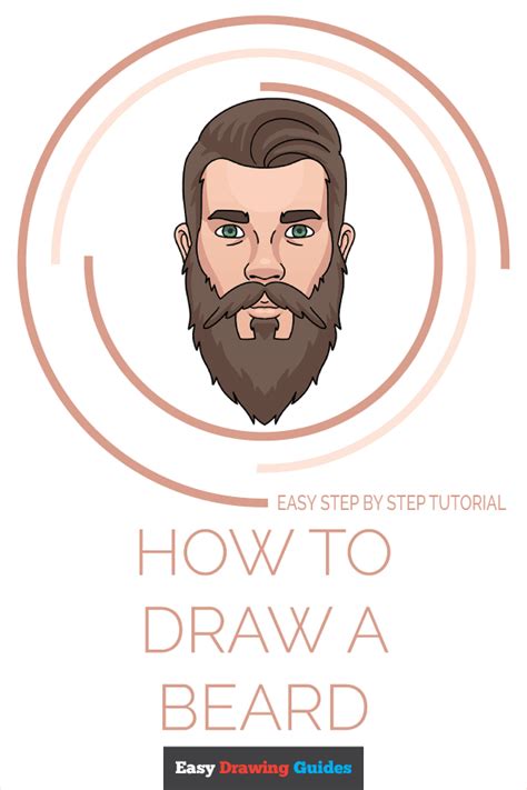 How to Draw a Beard - Really Easy Drawing Tutorial