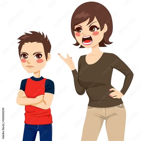 Angry Mom Clipart