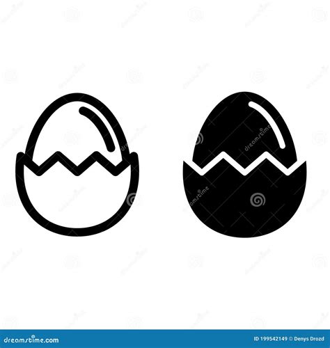 Eggs Icon Vector Set Chicken Illustration Sign Collection Food Symbol