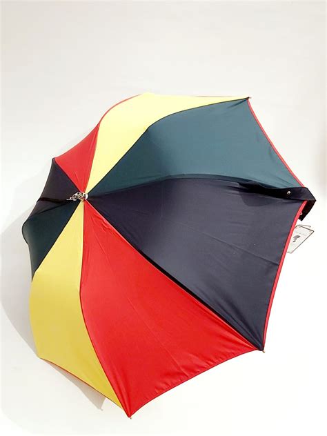 Parapluie Femme Pliant Bandouli Re Automatique Multicolore Jaune Rouge