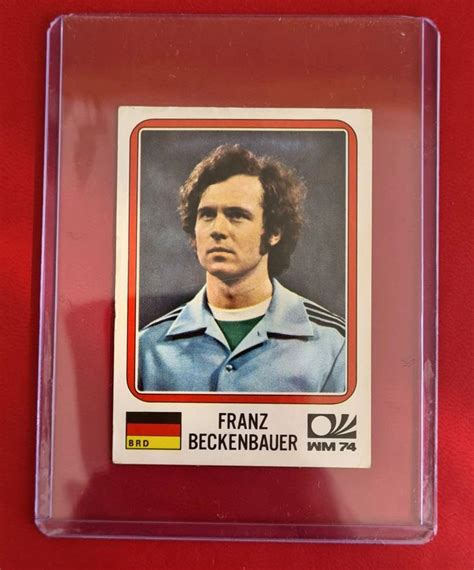 Panini M Nchen World Cup Franz Beckenbauer Sticker Catawiki