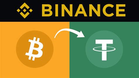 How To Convert Bitcoin Btc To Usdt On Binance Youtube