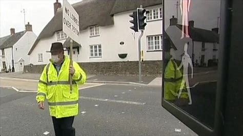 Bbc News Protest Pensioner Halts A35 Traffic In Dorset