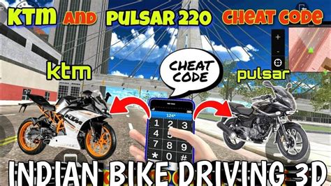 Pulsar Ktm Cheat Codes Indian Bike Driving 3d Finally Im Here Youtube