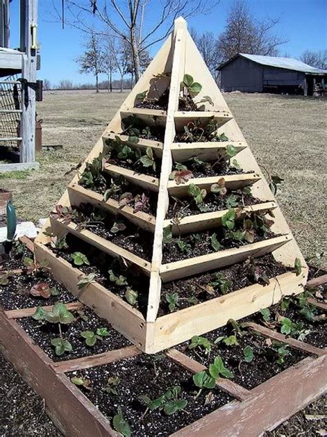 How To Make A Strawberry Pyramid Planter The Owner Builder Network