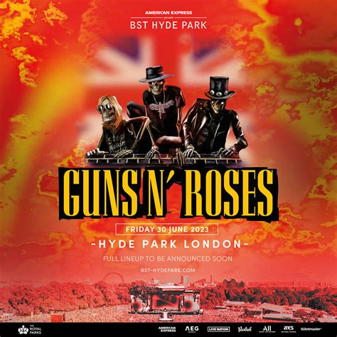 Guns N Roses Tour Song List 2023