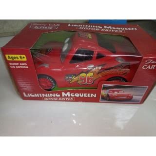 Lightning McQueen Cars Motor Driven Bump And Go Action Battery Operated | Shopee Philippines