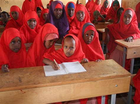 Somali Girls At School In Dadaab Refugee Camp In Kenya Flickr