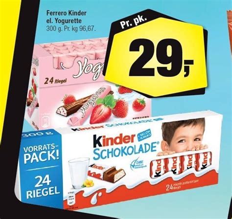 Ferrero Kinder El Yogurette Tilbud Hos Calle