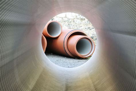 how to install a sewer line