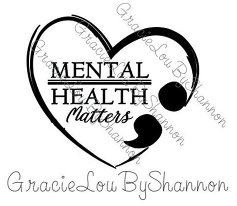 Mental Health Matters Svg Etsy