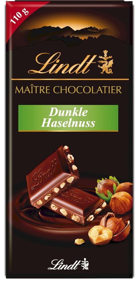 Lindt Tablette Ma Tre Chocolatier Noir Noisettes G Piccantino