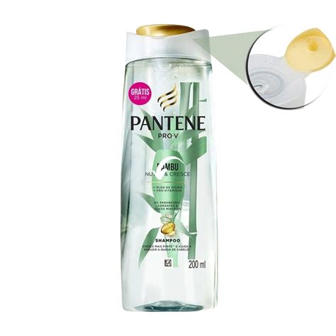 SHAMPOO PANTENE PRO V BAMBU NUTRE E CRESCE 200ML