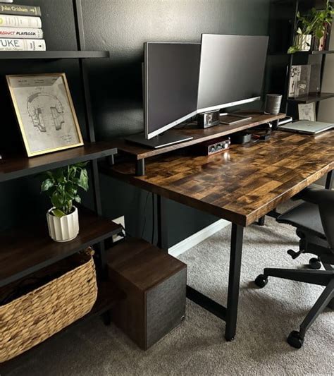 10 Easy Diy Butcher Block Desk Ideas