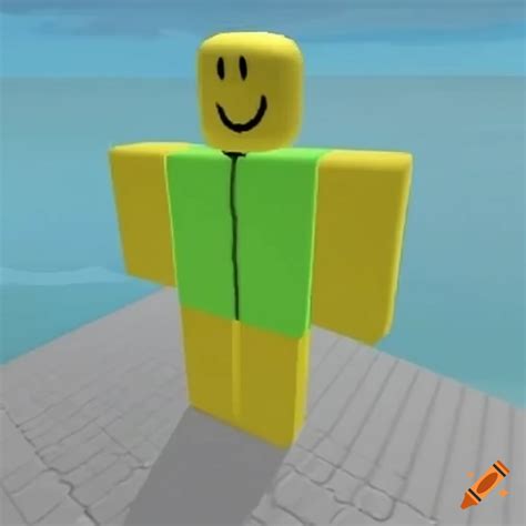 Roblox Noob Character With Only The Body Colors