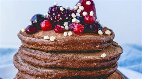Ideas Para El Desayuno Hot Cakes De Chocolate Sin Az Car Gastrolab
