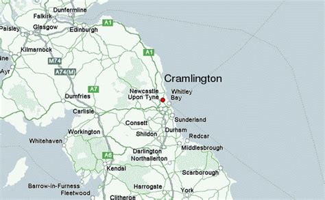 Prévisions météo pour Cramlington