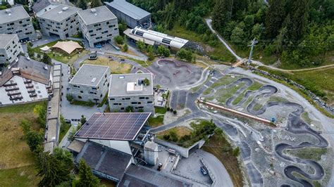 Luftseilbahn Laax Crap Sogn Gion Megasol Energie AG