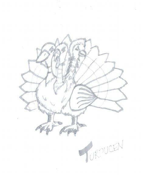 A Quick Sketch Of A Turducken By Youma Ghost On Deviantart