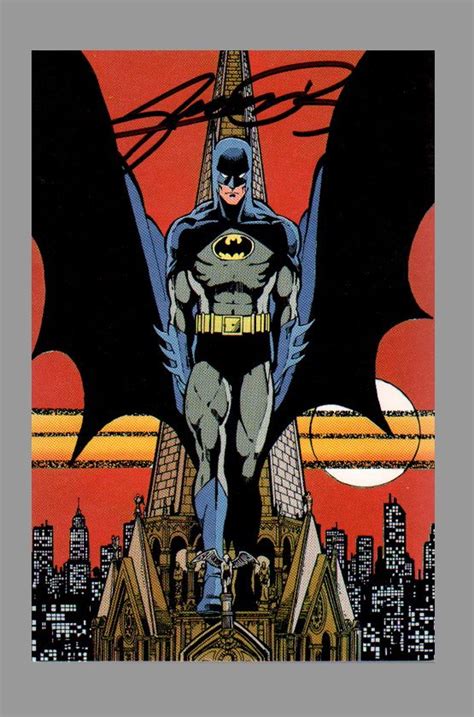 Batman Postcard By George Perez Superh Roes Marvel C Mics Marvel