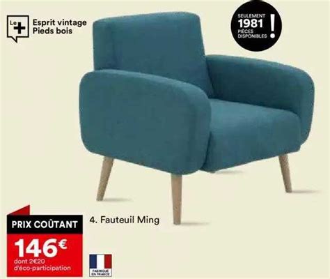 Promo Fauteuil Ming Chez BUT ICatalogue Fr