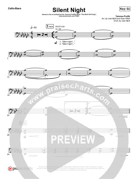 Silent Night Tommee Profitt Fleurie Praisecharts