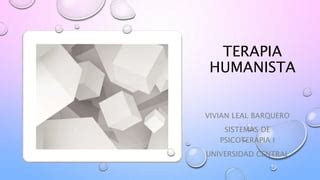 Terapia Humanista Pptx