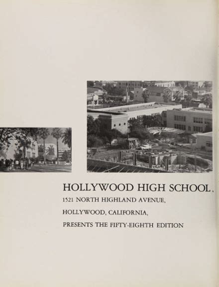 Explore 1966 Hollywood High School Yearbook, Los Angeles CA - Classmates