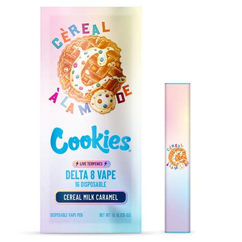 Cereal A La Mode Delta 8 1g Disposable Vape Pen W Live Terpenes