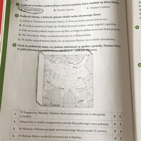 Geografia Klasa Zeszyt Wicze Powt Rzenie Strona Brainly Pl