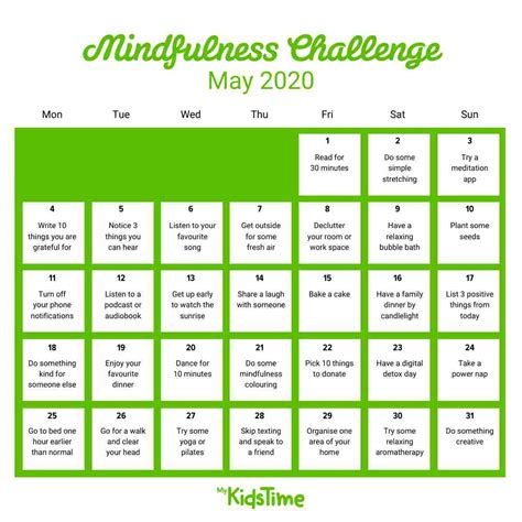 Join Our 30 Day Mindfulness Challenge To Relax And De Stress