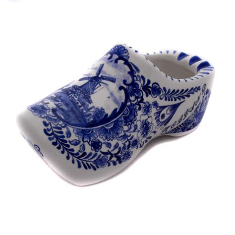 Op Op Benefit Clog Ashtray Delft Blue Holland 15 Cm