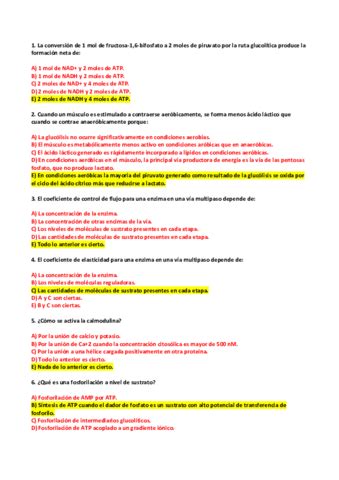 Examen Enero Bioqu Mica Ii Pdf