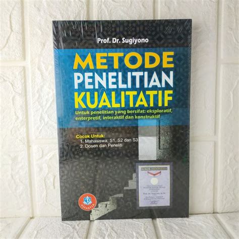 Jual Buku Original Metode Penelitian Kualitatif Untuk Penelitian Yang